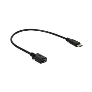 USB TYPE C TO MINI USB FEMALE CONNECTOR