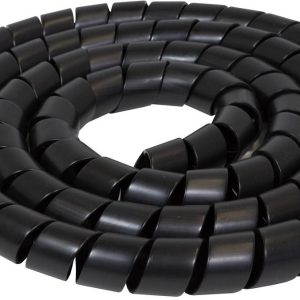 SPIRAL WRAP BLACK 1.8M X 20MM