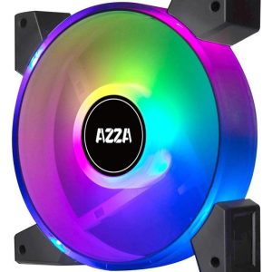 AZZA HURICANE II ARGB FAN SNGL PACK 12CM