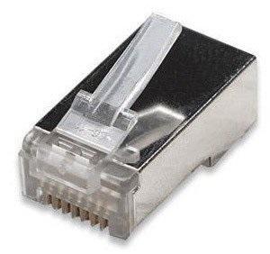 CAT6 SHIELDED CONNECTORS 100 PCS