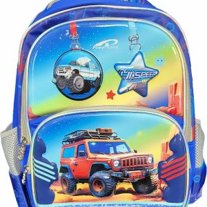 16" 3D CAR KIDS BACKPACK