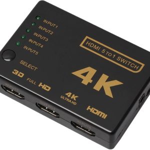 5 PORT HDMI SWITCH 4K REFURB